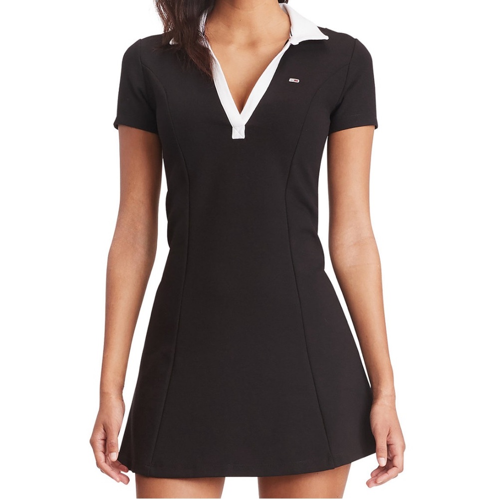Tommy Jeans Women's Johnny-Collar Tennis Dress
